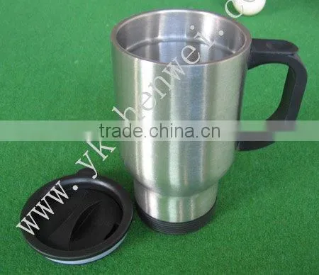 16OZ Double wall stainless steel thermos mug