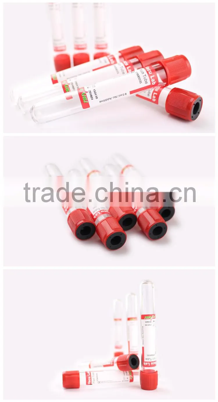 Design various stylevacuum blood collection gel activator tube