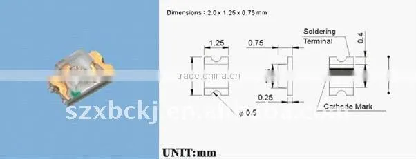 0805 SMD LED Light for white