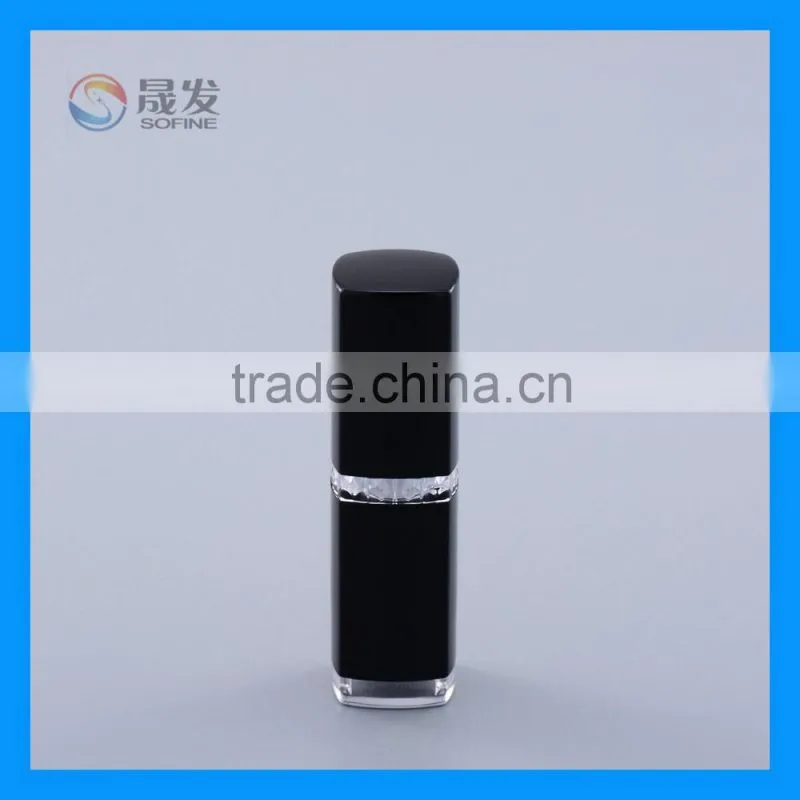 Colors Black beauty empty lipstick tube for make up
