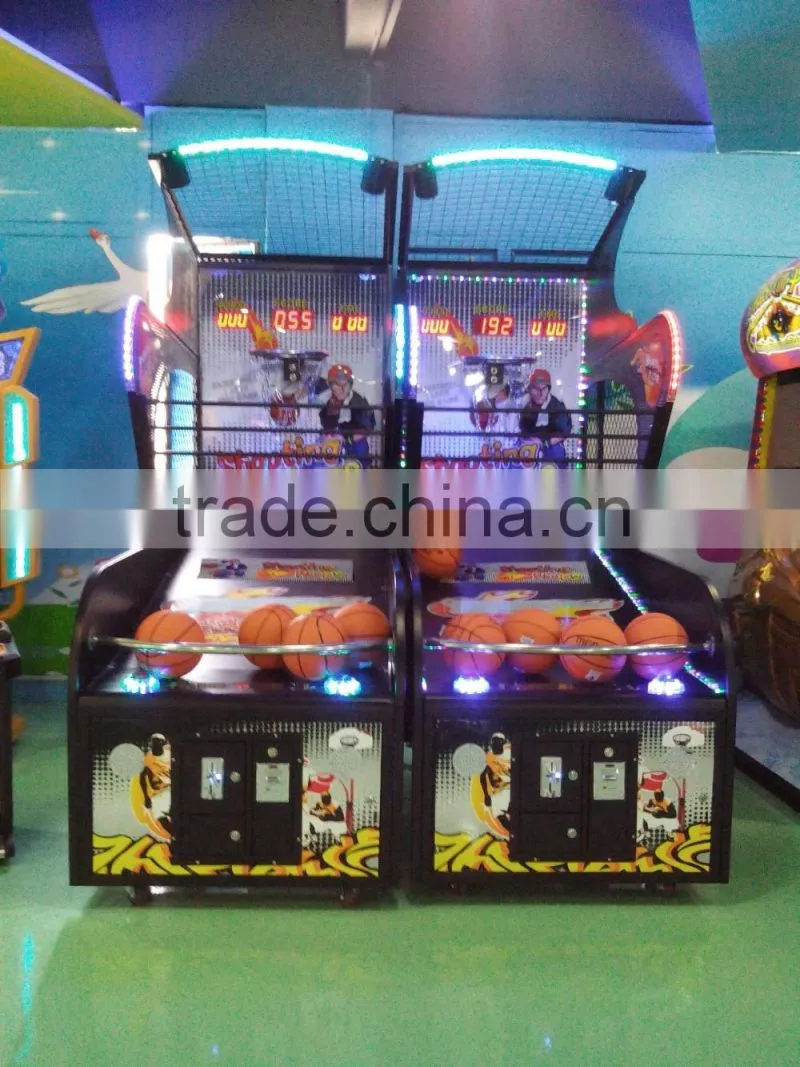 Arcade coin operated basketball game machine Street basketball cheap price basketball machine