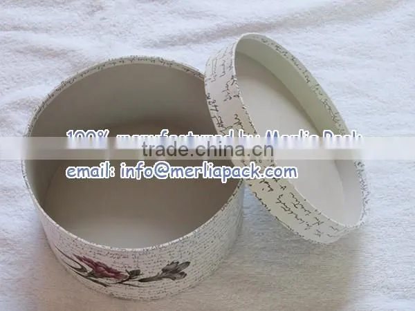 Large Round Shape Paper Hydrangea Pedals Flower Gift Box Party Wedding Favor Gray Boxes