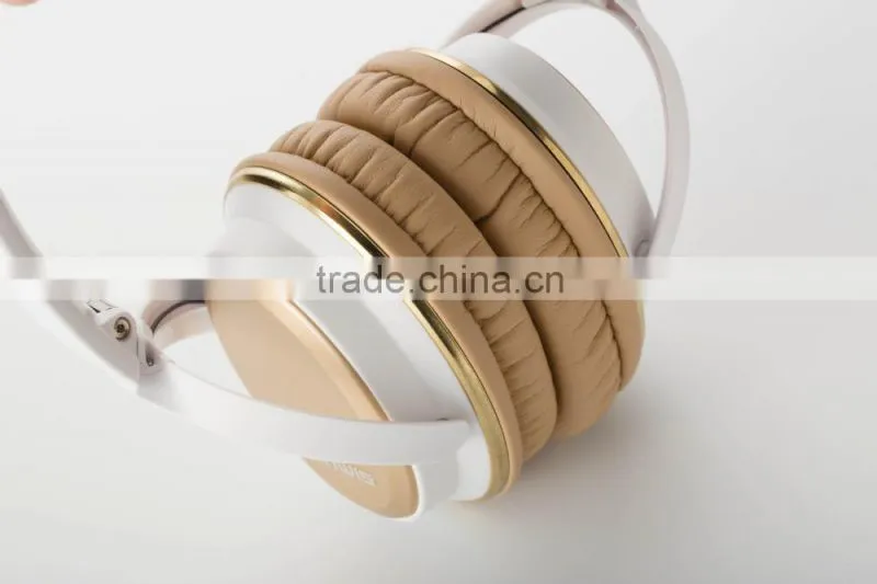 2015 BENWIS H600 over head headband wired headphones cable headset for laptop with mic