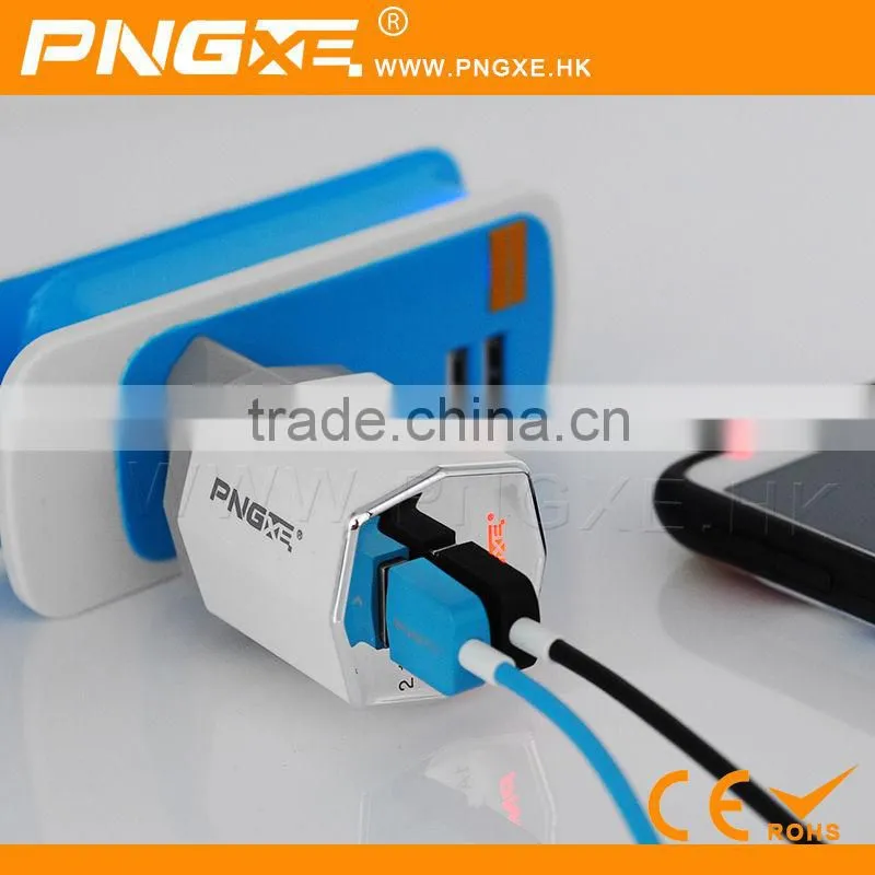 2015 Super capacitor portable usb mobile travel charger for all smartphone
