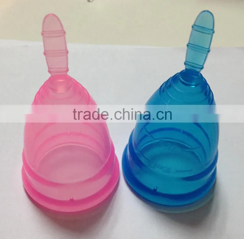 12 Hours Menstruation Protection silicone cup Menstrual Period Cup