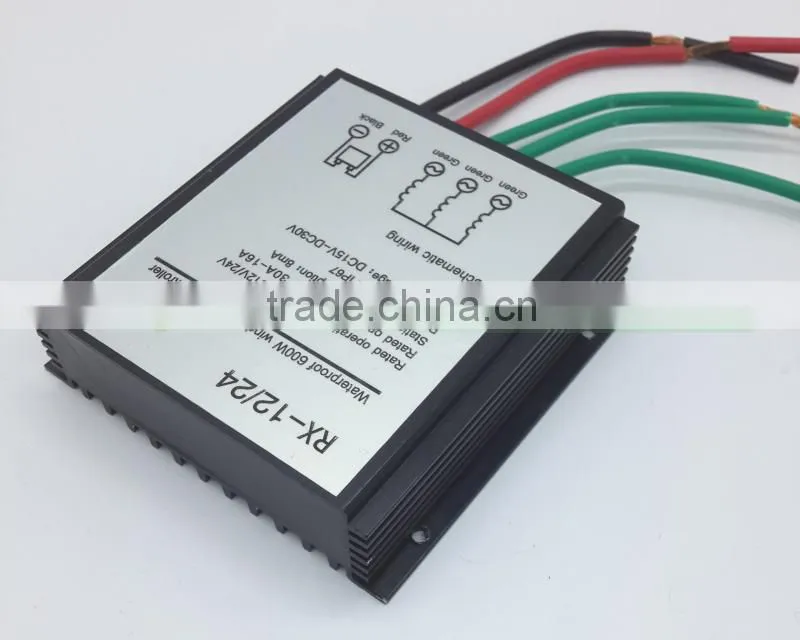 Upgraded wind charge controller for 100-600w wind turbine generator, waterproof wind regulator 12V/24V auto distinguish