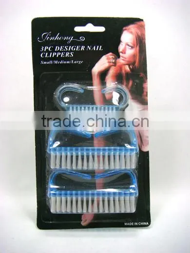 Assorted Size Plastic Nail Cleaning Brush,Manicure Cleaning Brush For One Dollar Item