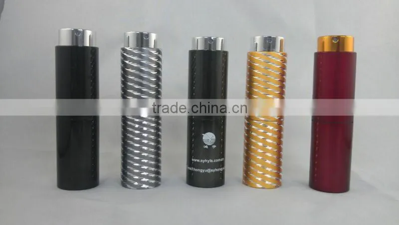 Luxury and Elegant Perfume Spraying Pipe With Diamond Visual Effect