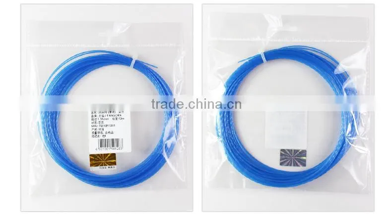 Hexagonal polyester tennis string for brand tennis racket