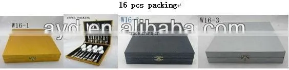 Modern popular stainless steel dinnerware set