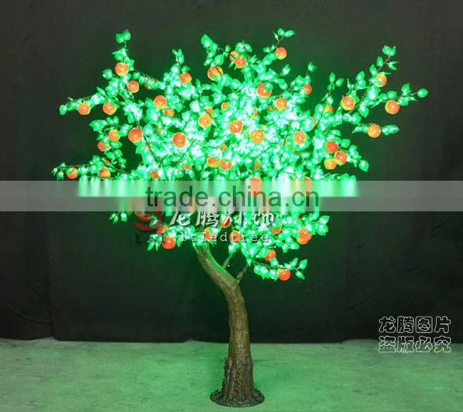 2.5m waterproof outdoor led fruit apple tree