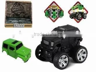 Plastic 4 Wheel Drive Friction Car For Child