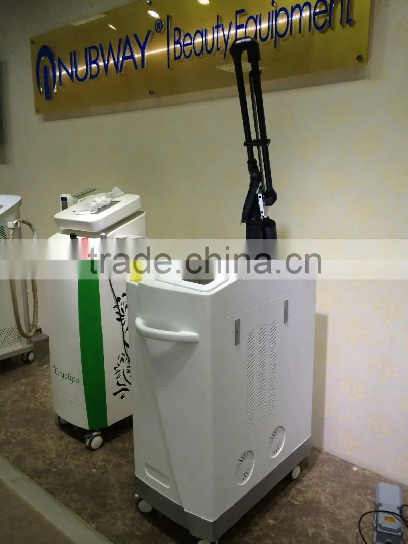 Safe&effective 1064nm 532nm single pulse q switched nd yag laser