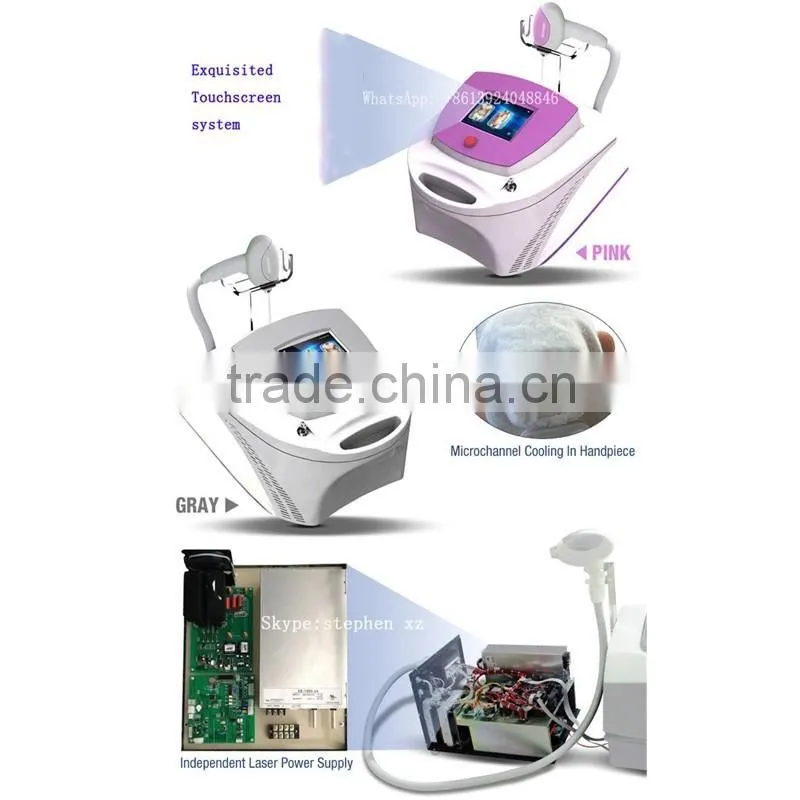 cheap portable 808nm laser diode/808nm/laser hair removal machine