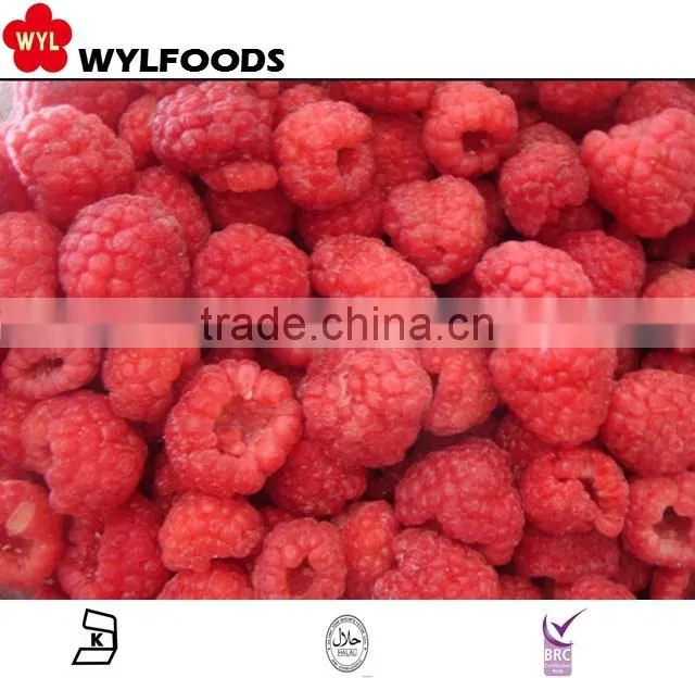 IQF frozen raspberry