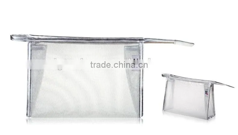 2015 hot sale promotional mesh fabric cometic case