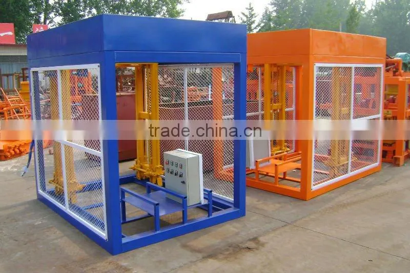 QT10-15 hydraulic fully automatic concrete hollow block making machine in Guangzhou