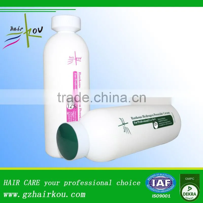 No ammonia hair color peroxide hair dye developer