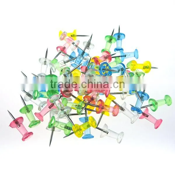 Custom decorative long push pins