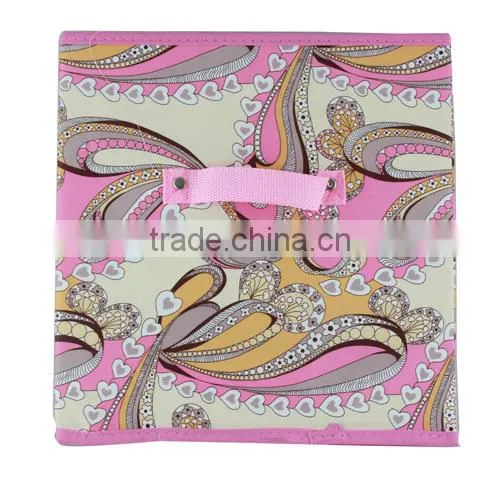Factory wholesale home garment saving storage box, Reusable non-woven high capacity organizer lidless(BBHT006)