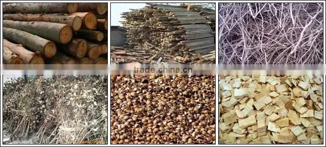 CE 15KW 200-300 KG/H Efficient Wood Sawdust Timber Crusher