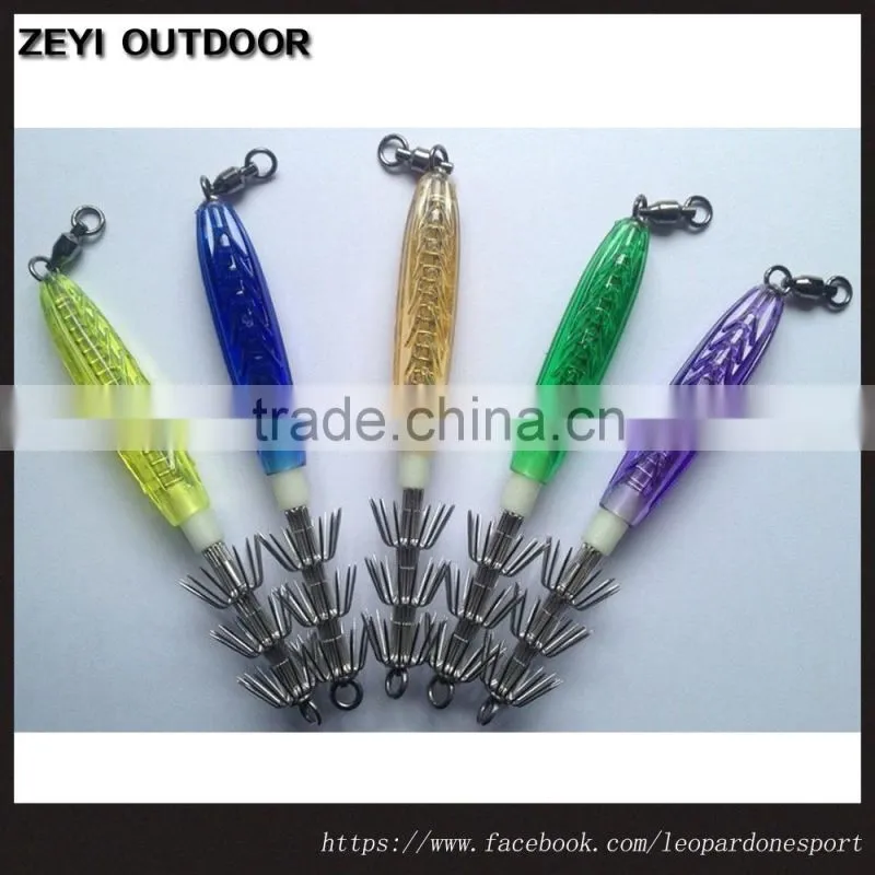 Squid Jigs Fishing Lures Baits Commercial squid jig Useful