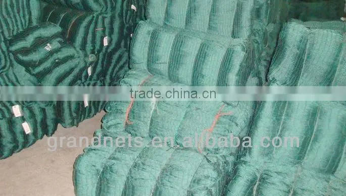 Up-market multifilament nylon fishing net
