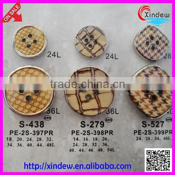 Fancy new design coat button/suit button