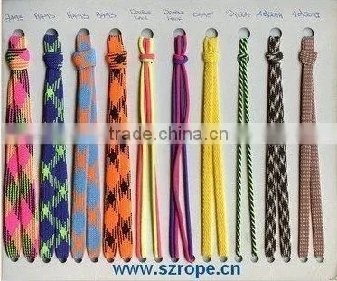 fabric shoe laces with imprinted ,fabric round shoe laces