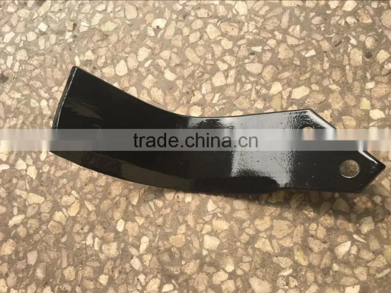 2016 hot sale good quality tillage tools boron steel tiller blades