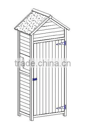 SDG01 Garden outdoor storage wooden cabinet