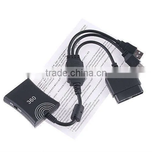 Controller Converter Adapter Cable FOR PS2 To PS3 Xbox 360