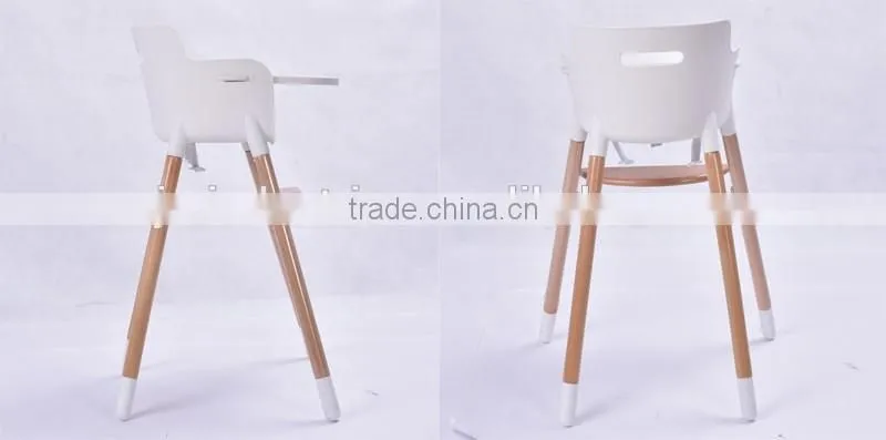 European Style Fashion wood baby high chair baby chair manufacturer