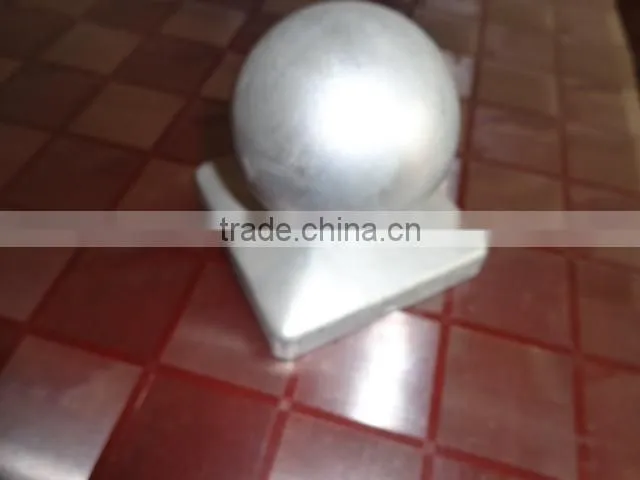 Hollow Steel Spheres for decorative gates and fence tops application