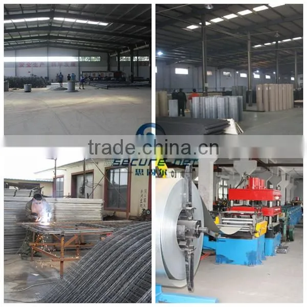 pvc coated garden fencing 3D curved fence factory directing supply