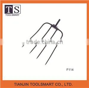 garden steel hay fork carbon fork wooden fork