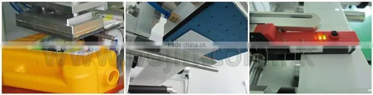BJ-513 Semi-Automatic 0val Double Sides Labeling Machine