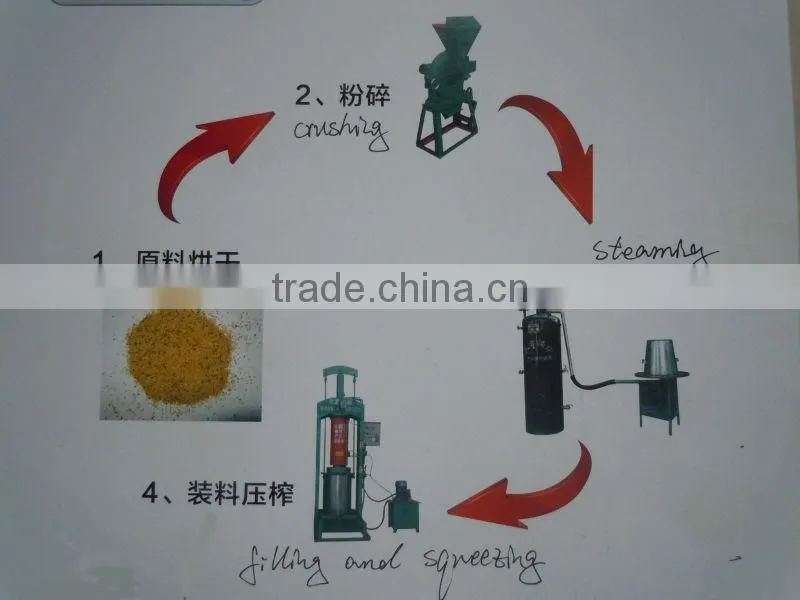 stainless steel hydraulic grape seeds oil extraction equipment