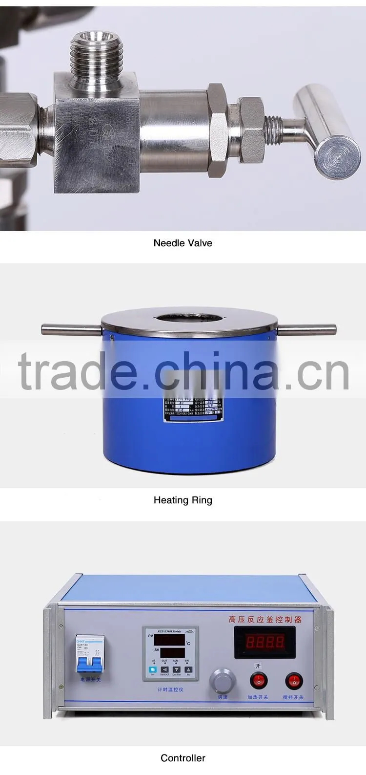 FCF-3 3L High Pressure Lab Stainless-Steel Reactor