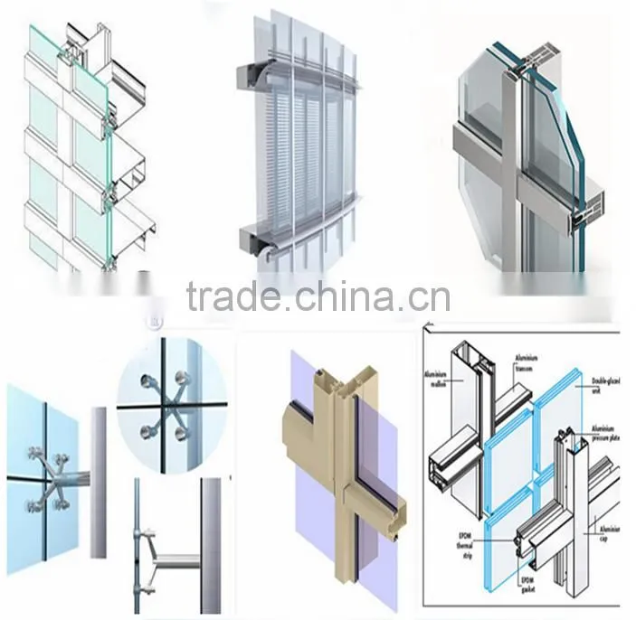 Glass curtain wall