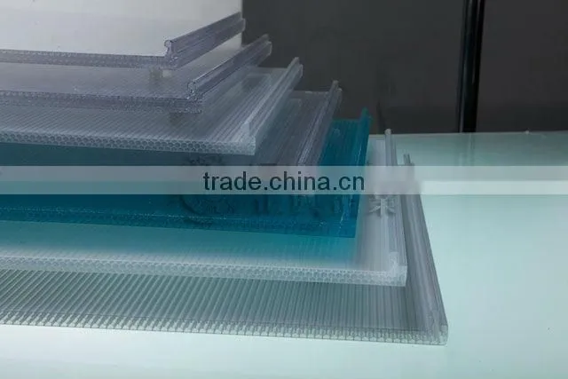 U Locking System Polycarbonate Multi-wall Sheets