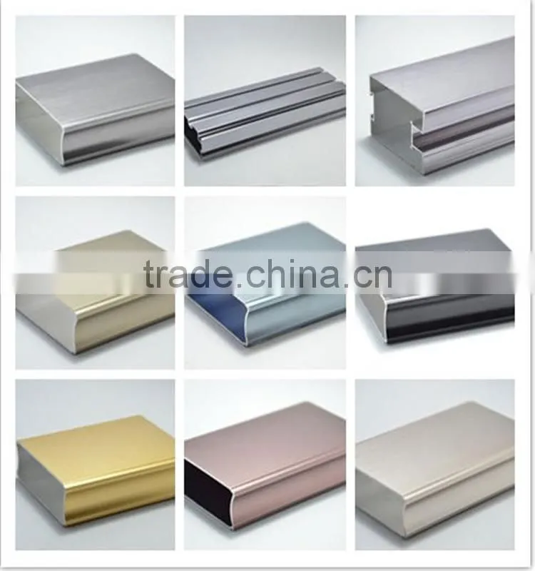 Aluminium Extrusion Tube anodized colors