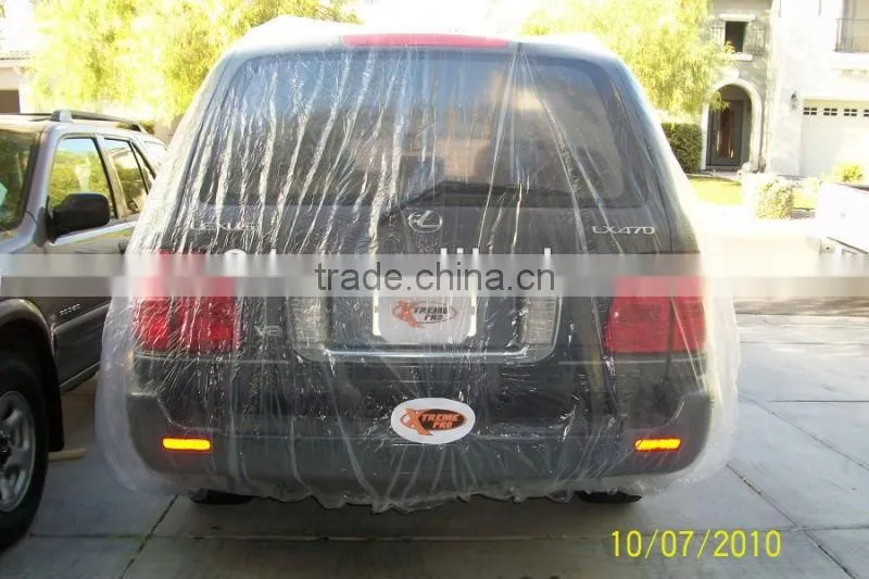 HDPE 1000 X 1000mm Clear Plastic Tire Bag