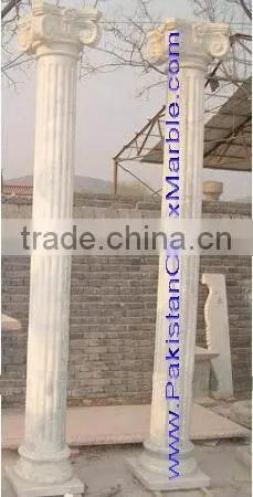 MARBLE CARVING COLUMNS