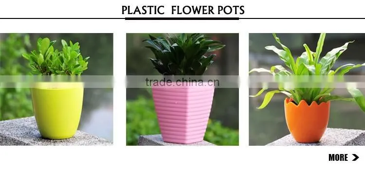 Wholesale succulent ceramic plant pots colorful plastic wholesale flower pots