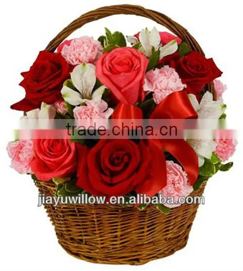 2016 Nice natural Hanging decorative Flower gift baskets