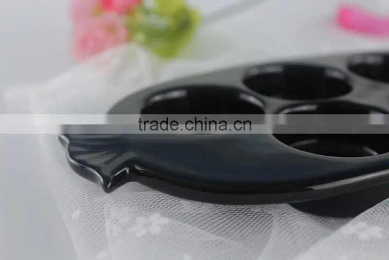 China factory suppliers ceramic cookware pans cake baking molds