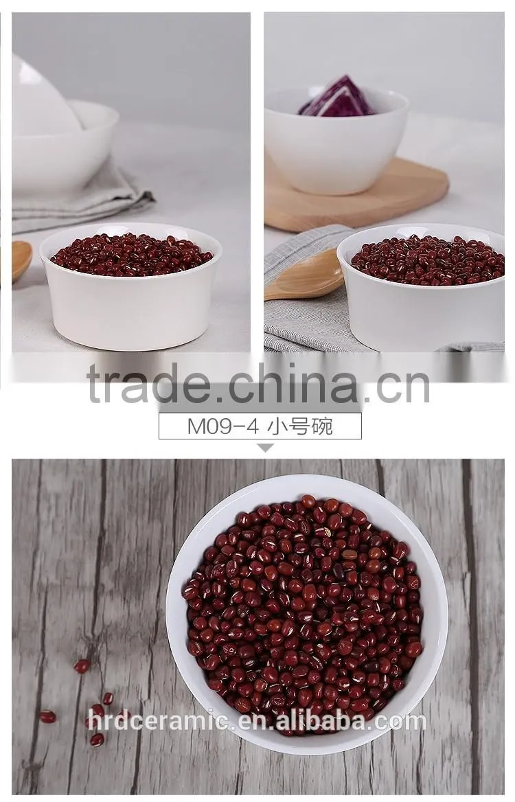 350ml cheap promotion luxury factory low price small white ceramic bowl