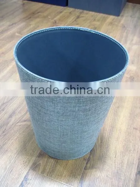 Fashional Faux Leather Holder Blue Open Top Umbrella Stands