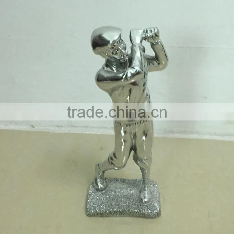 Polyresin sport man statue